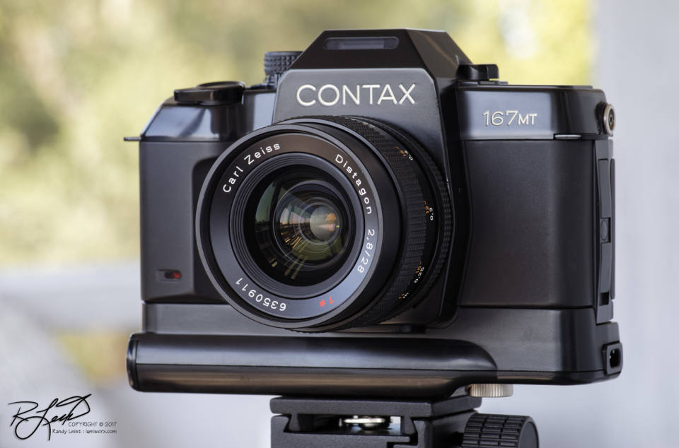 Contax 167MT + P-5 w/Carl Zeiss Distagon 28mm f/2.8 - LumiWorx